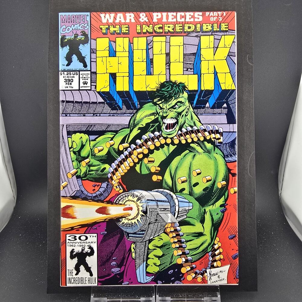INCREDIBLE HULK #390 (1992) NM 9.4/9.6 High Grade - Dale Keown Cover - Marvel